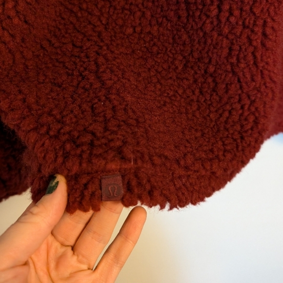 EUC Lululemon Wool Whenever Crew - size 10 - savannah colour - Picture 9 of 10